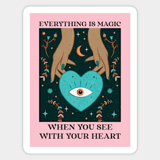 Esoteric Heart Corazon Love Magnet